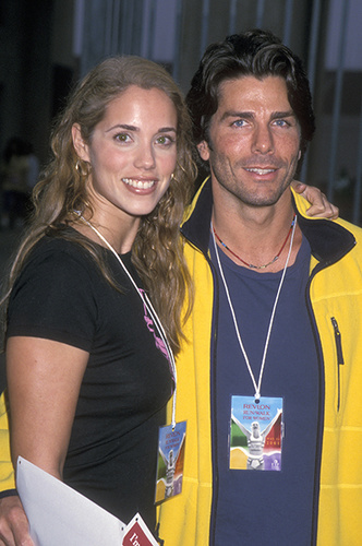 Элизабет Беркли с мужем 2001 год