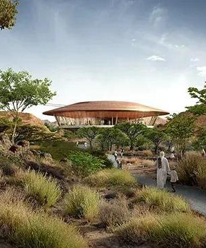 В Омане завершают ботанический сад по проекту Grimshaw Architects