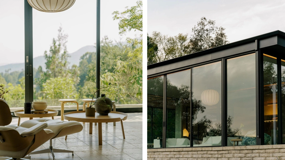 Восток и запад: взгляните, как OWIU Design реконструировали дом Рэя Каппы в Лос-Анджелесе | Источник: Остин Джон