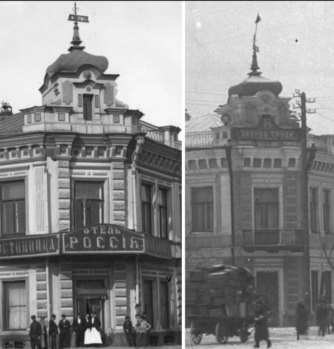 Исторические фотографии здания | Источник: ookn.ru