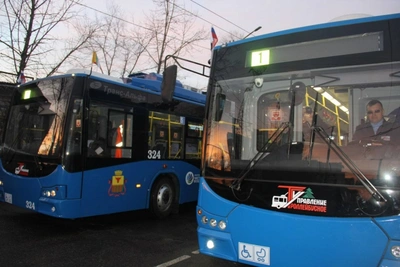 Бесплатные троллейбусы для участников Рождественской службы в Чите