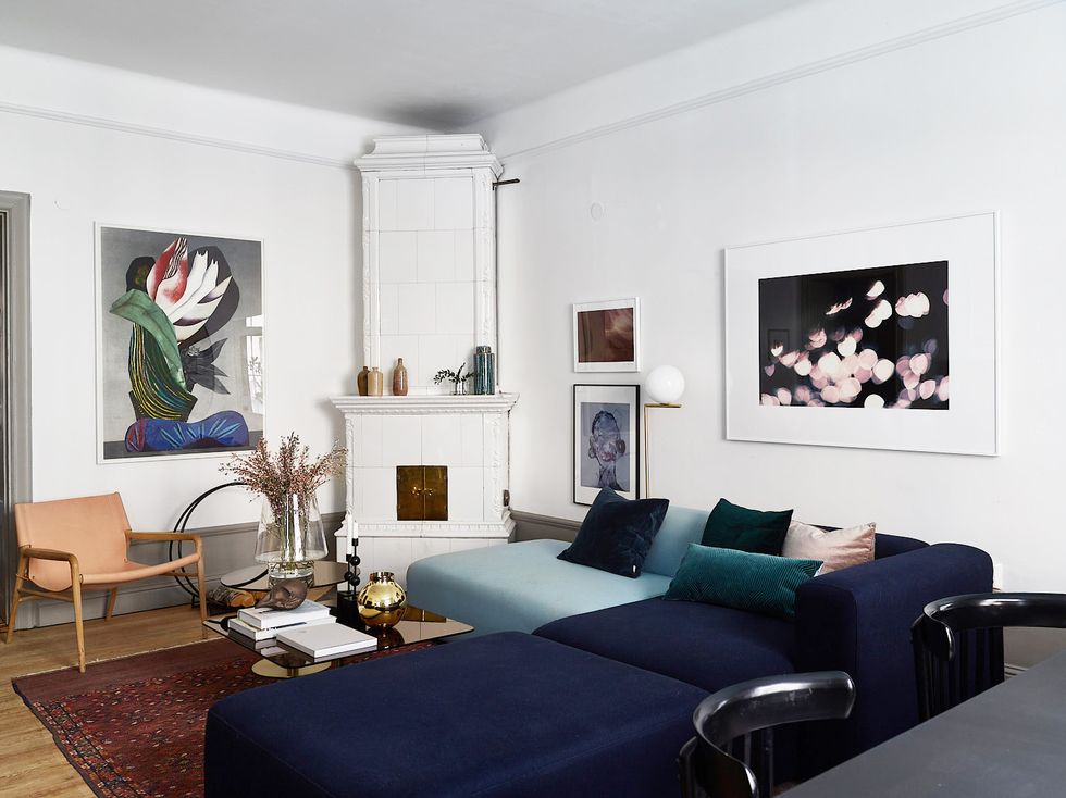 Квартира в доме начала XX века с печкой в Стокгольме | Источник: Фредерик Букари