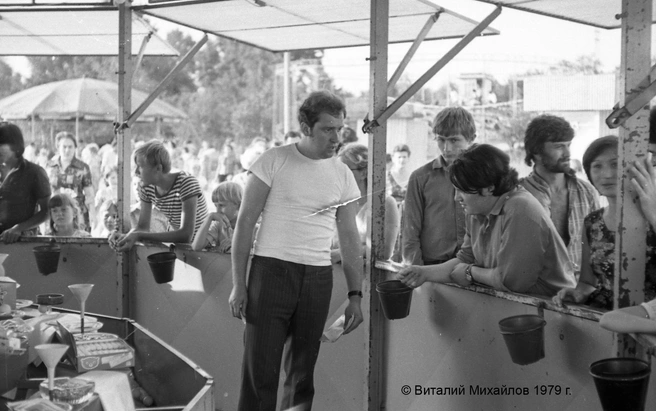 Луна-парк на набережной Оби в 1979 году | Источник: Виталий Михайлов/Новосибирск в фотозагадках