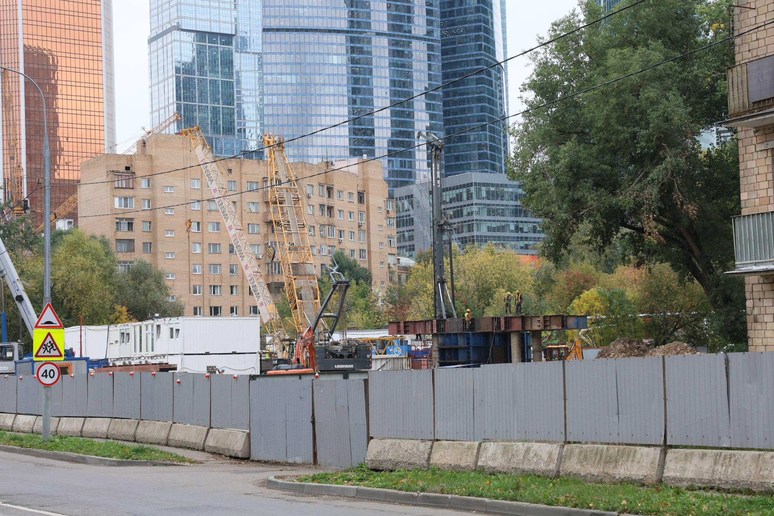 В Москва-Сити начали строить «самый высокий небоскреб Европы». Фото