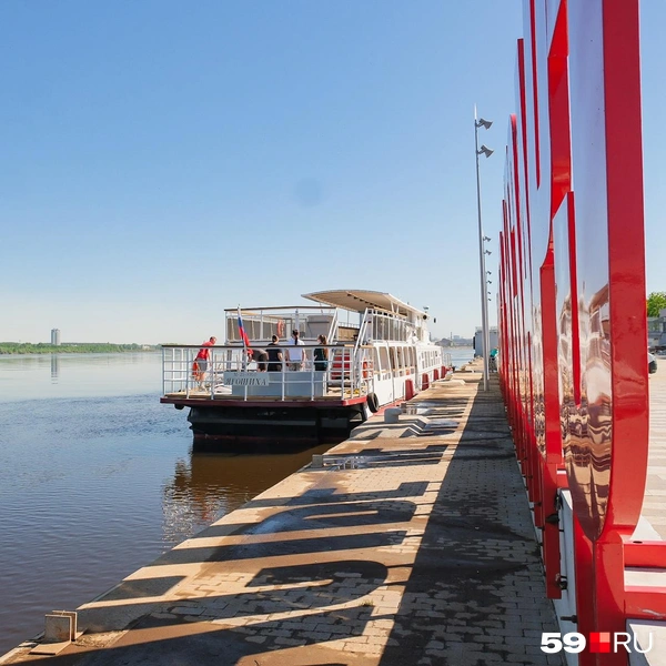 Вода снова ниже парапетов | Источник: Тимофей Калмаков / 59.RU