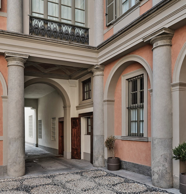 Фото №1 - Уютная квартира на месте бывшей типографии в Турине
