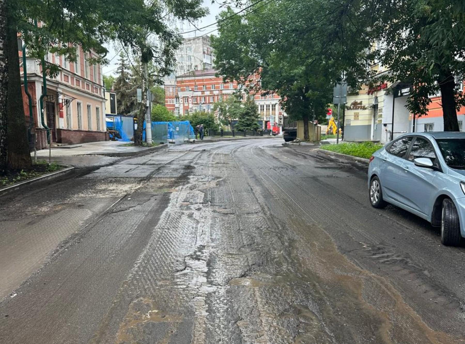 В центре Нижнего Новгорода начинается ремонт дороги — когда ждать перекрытий