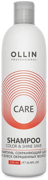 OLLIN Professional шампунь Care Color&Shine Save сохраняющий цвет и блеск окрашенных волос