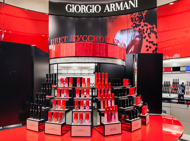Первый в Европе: в Москве открылся парфюмерно-косметический бутик Giorgio Armani Beauty