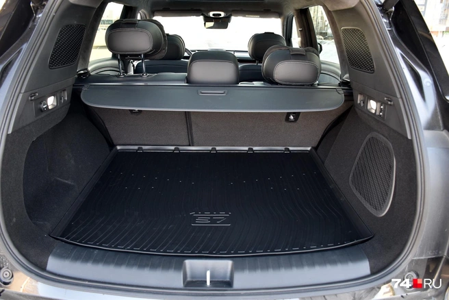 Багажник GAC S7 имеет паспортный объем 720 литров, но запасного колеса нет | Источник: Артем Краснов