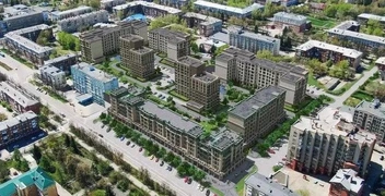 Согласно проекту, новый комплекс должен выглядеть так | Источник: пресс-служба Министерства строительства Кузбасса