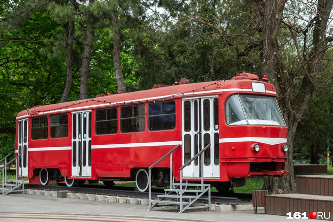 Вагон оборудовали под игровую комнату | Источник: Евгений Вдовин / 161.RU