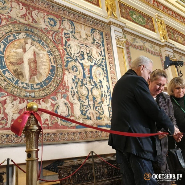 Михаил Пиотровский, Марина Денисова, Татьяна Лехович | Источник: Алина Циопа / «Фонтанка.ру»