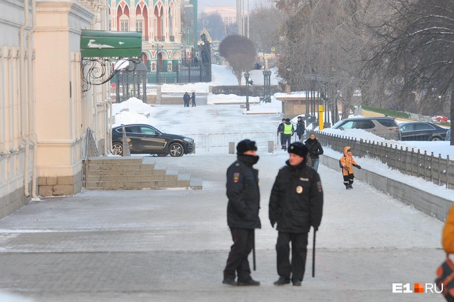 Оставшиеся в строю полицейские смогут достойно отметить Новый год | Источник: Артем Устюжанин / E1.RU
