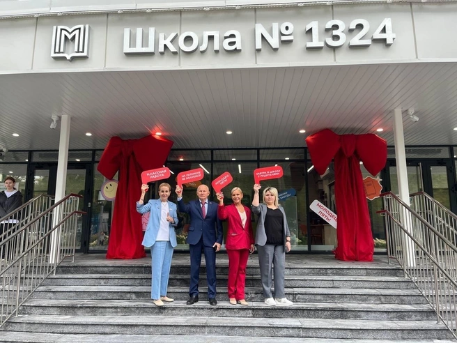 Елена Жилкина (справа) | Источник: Управа района Новогиреево города Москвы / Vk.com