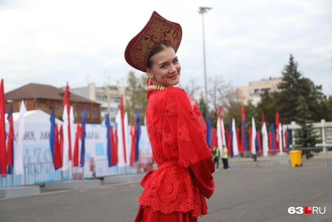 Некоторые оделись очень эффектно | Источник: Роман Данилкин / 63.RU