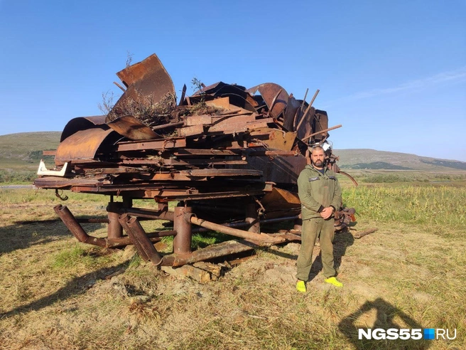 Телеги железа похожи на пепелац | Источник: Александр Зубов / NGS55.RU