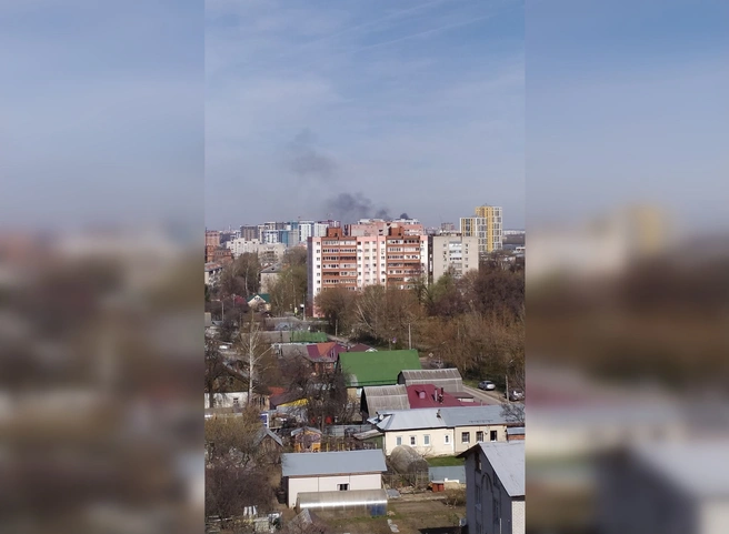 На проезде Шабулина загорелся мусор | ya62.ru