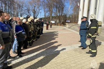 В Никольске прошли пожарно-тактические учения