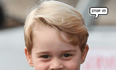 Инстаграм дня: 6-летний принц Джордж и его черный юмор