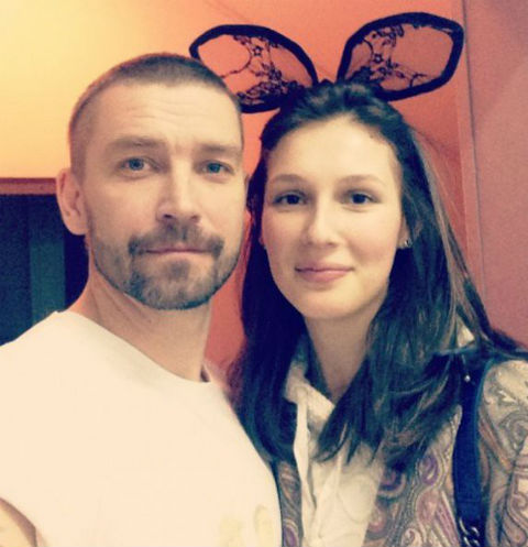 Владимир Кристовский с женой Ольгой Пилевской