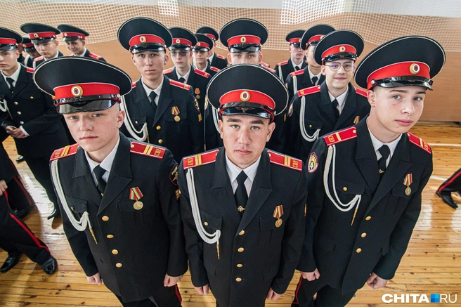 Суворовцы учатся в училище 3 года | Источник: Олег Федоров / CHITA.RU