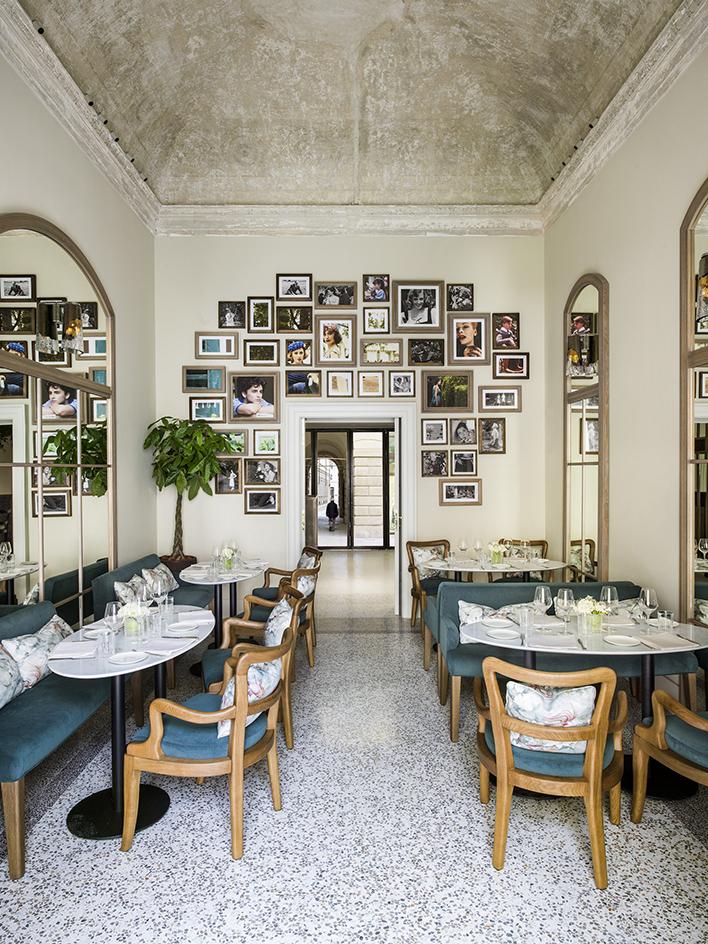 Миланский ресторан в двухсотлетней вилле (фото 1)