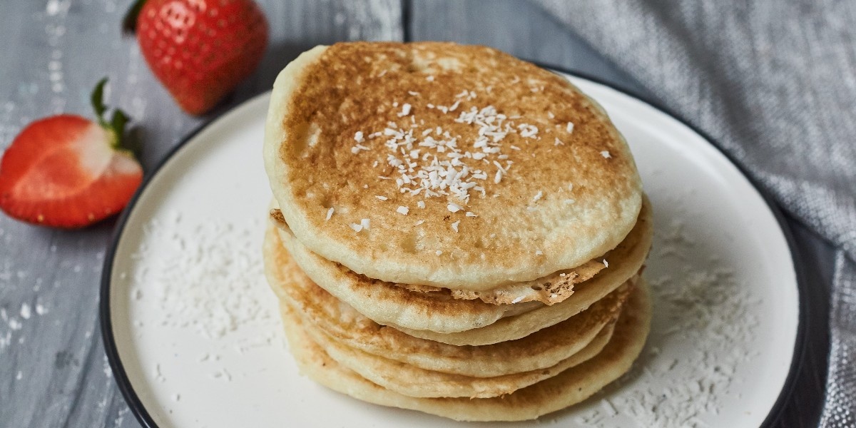 Блинчики на кокосовом молоке и рисовой муки