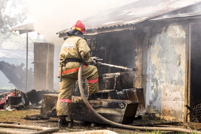 Мать и дочь сгорели в доме на улице Косогорной