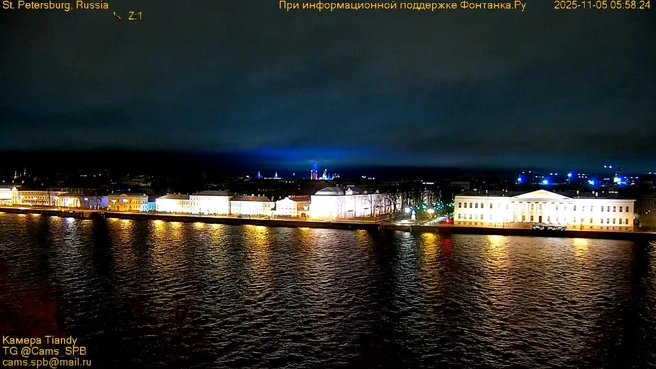 Аномальная погода в Петербурге: такое бывает летом | Источник: кадр супервидовой веб-камеры