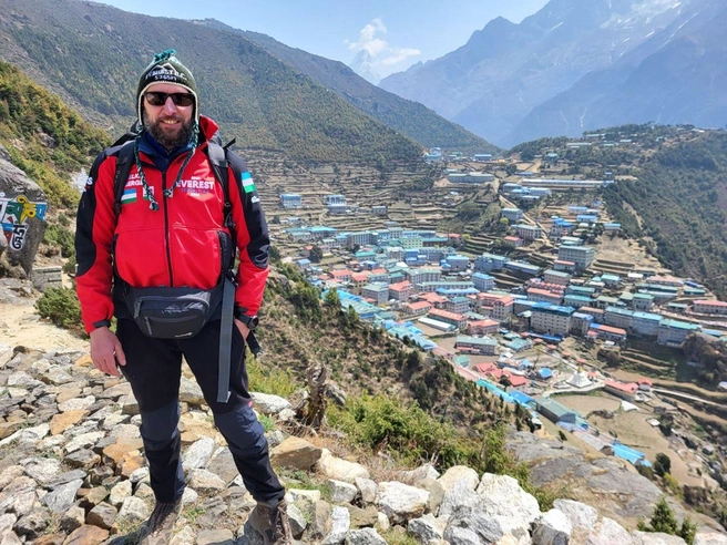 Намче Базар | Источник: Belkin online Everest 2022 / Telegram