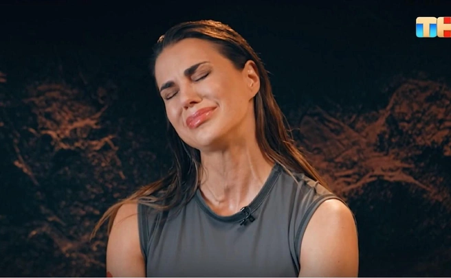 Ольга профессионально занималась лыжным спортом и верила в свои силы | Источник: кадр из шоу «Титаны» (16+), ТНТ, 2025 год