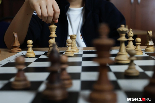 12-летний российский шахматист Сергей Склокин обыграл чемпиона мира из Индии | Источник: Артём Устюжанин / MSK1.RU