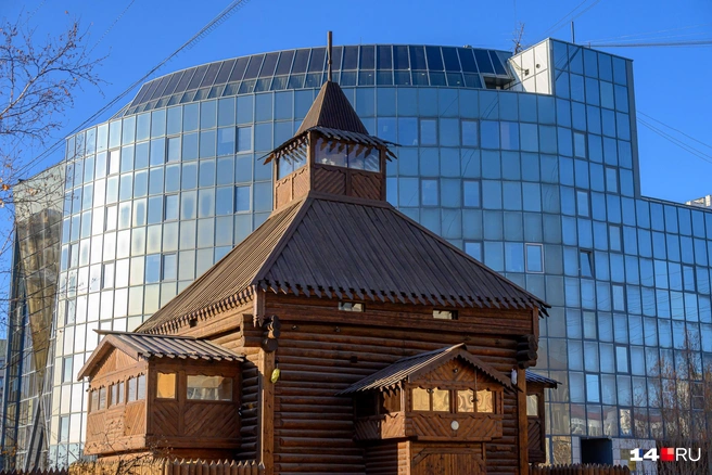 Старый город и новый наглядно | Источник: Олег Федоров / 14.RU