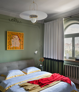 Картины в оформлении спальни: 50+ стильных идей