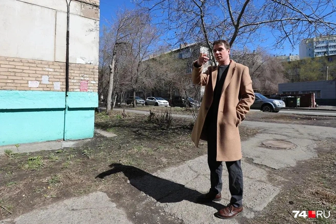 Вот здесь Андрей нашел мальчика поздно вечером | Источник: Наталья Лапцевич