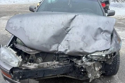 Two Cars Collide in Voronezh, Three People Injured