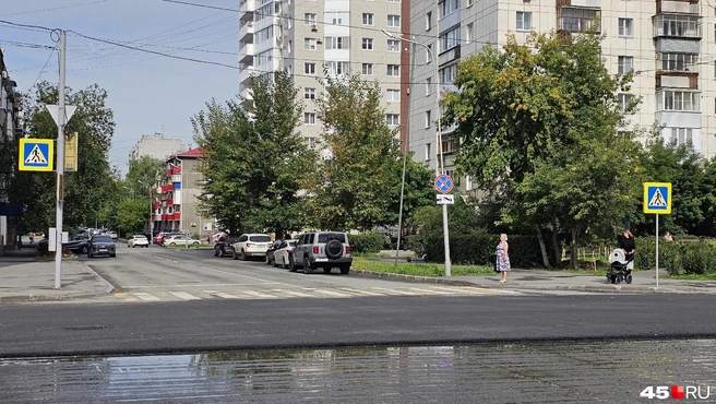 Новое дорожное полотно | Источник: Дарья Никитченко / 45.RU