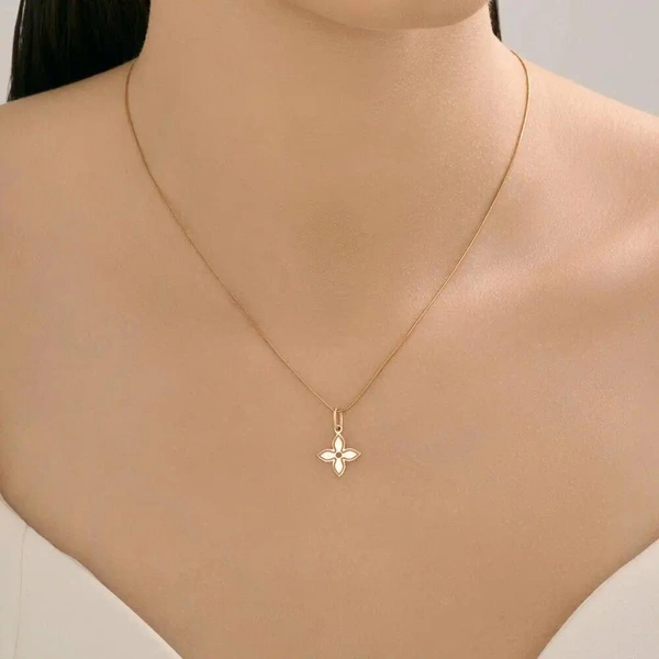 Подвеска Diamant (красное золото, 585 проба)