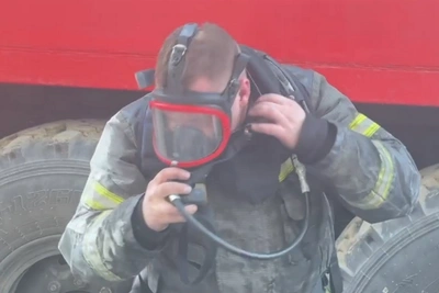 Мужчина пострадал при пожаре в ЖК «Горизонт»