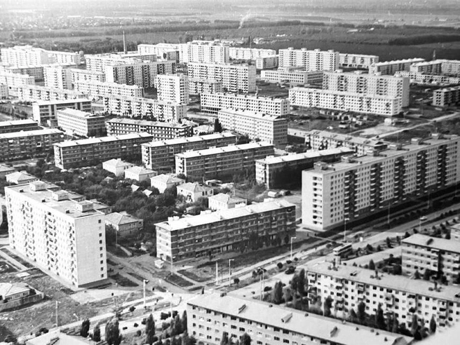 Фестивальный микрорайон, 1974 год | Источник: Госкаталог