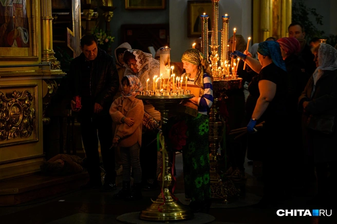 Спать в пасхальную ночь не стоит | Источник: Олег Фёдоров / CHITA.RU