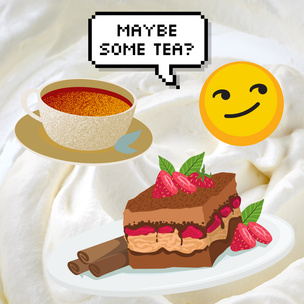 Гадание на пирожных: кто мечтает пригласить тебя на чай? 😏