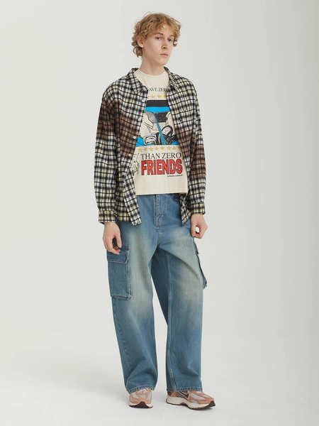 Рубашка Tie Dye SAND | Источник: Kixbox / Lost Management Cities