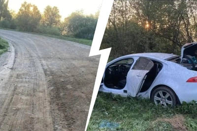 «Ягуар» вылетел в кювет: погиб молодой водитель