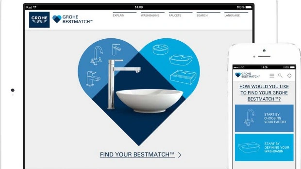 Обновленная версия приложения Grohe BestMatch для iOS и Android