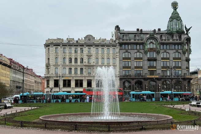 В Петербурге стартовал сезон фонтанов: как они работают в 2025 году | Источник: Валентин Егоршин / «Фонтанка.ру»