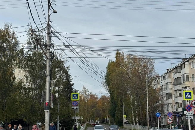Если не будет проводов, то можно любоваться небом | Источник: Дарья Гранкина / 26.RU