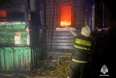 Пожар в Ярославской области: погиб мужчина