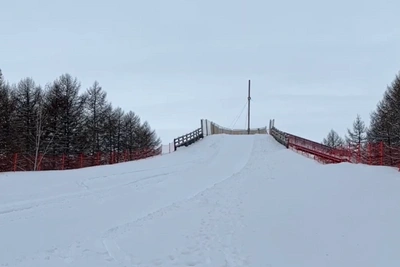 Ребёнок сломал ключицу на тюбинговой трассе в Магнитогорске